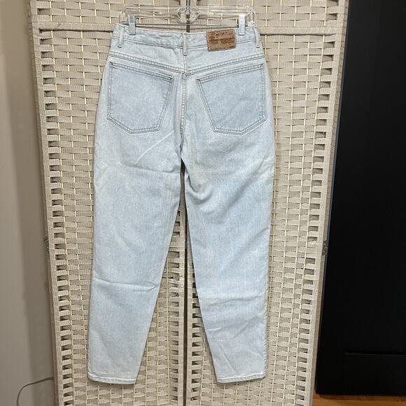 VTG Marithe Francois Girbaud HIGH RISE JEANS Size 13/14 29” Light Wash Tapered - Picture 2 of 11